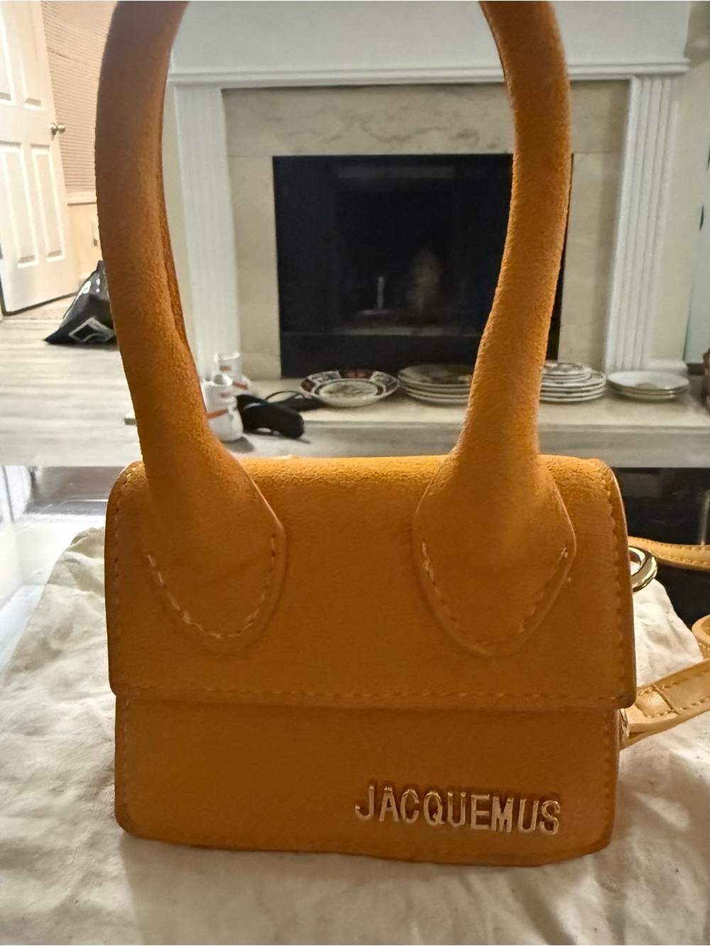 Jacquemus Le Chiquito Canvas Signature Mini Handbag